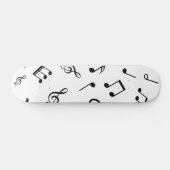Skateboard Motif musical (Horz)