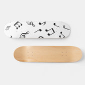 Skateboard Motif musical (Horz)