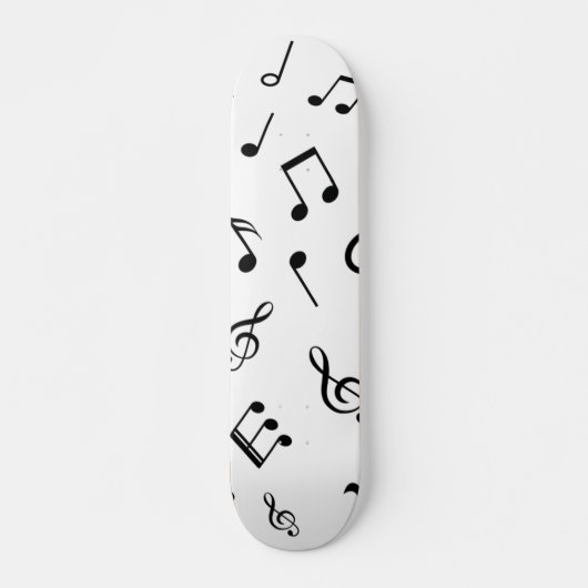 Skateboard Motif musical (Devant)