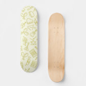 Skateboard Motif musical (Recto)