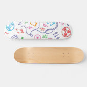 Skateboard Motif musical (Horz)
