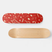 Skateboard Motif musical (Horz)