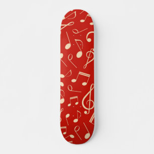Skateboard Motif musical