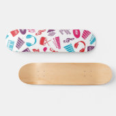 Skateboard Motif musical (Horz)