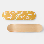 Skateboard Motif musical (Horz)