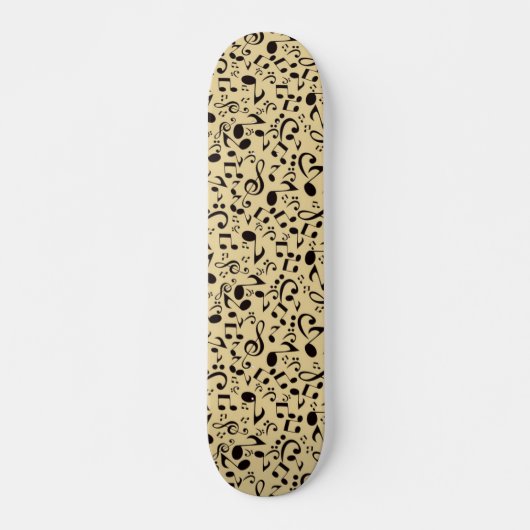 Skateboard Motif musical (Devant)