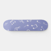 Skateboard Motif musical (Horz)