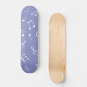 Skateboard Motif musical (Recto)