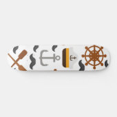 Skateboard Motif nautique (Horz)