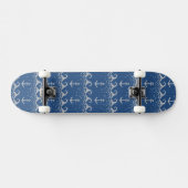 Skateboard Motif nautique de Knit (Horz)
