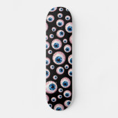 Skateboard Motif noir de globe oculaire (Recto)