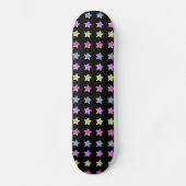 Skateboard Motif Ombre Stars  (Recto)