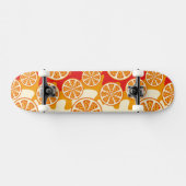 Skateboard Motif orange (Horz)