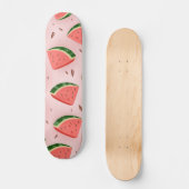 Skateboard Motif Pastèque (Recto)