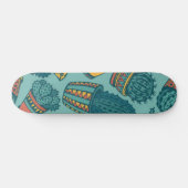 Skateboard motif plante (Horz)