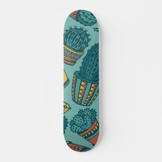 Skateboard motif plante (Devant)