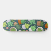 Skateboard motif plante (Horz)