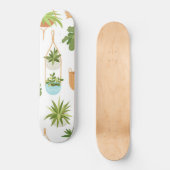 Skateboard motif plante (Recto)