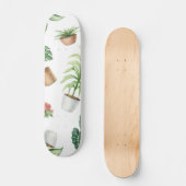 Skateboard motif plante (Recto)