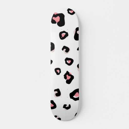 Skateboard motif poster de animal (Devant)