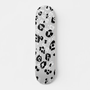 Skateboard motif poster de animal