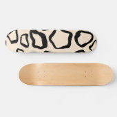 Skateboard motif poster de animal (Horz)