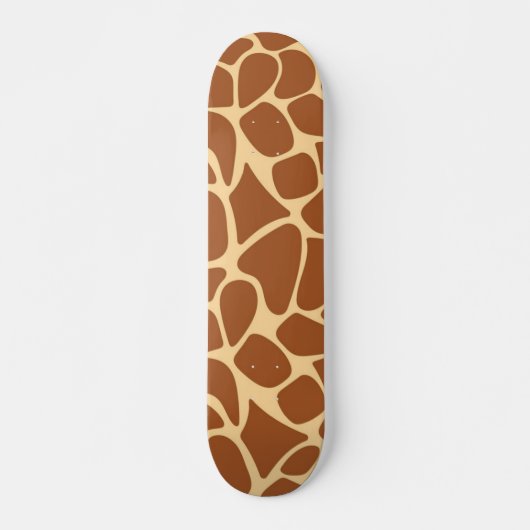 Skateboard motif poster de animal (Devant)