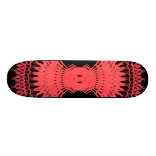 Skateboard Motif radial décoratif : Patinage