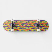 Skateboard Motif Rainbow moderne (Horz)