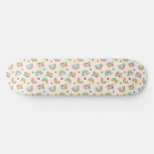 Skateboard Motif Rainbows & Clouds (Horz)