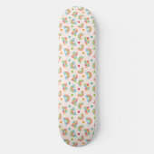 Skateboard Motif Rainbows & Clouds (Recto)