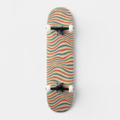 Skateboard Motif rayé (Recto)