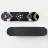 Skateboard Motif rayures chevron chic tendance #7 (Horz)
