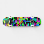 SKATEBOARD MOTIF RÉTRO 90 (Horz)