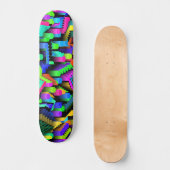 SKATEBOARD MOTIF RETRO 90S (Recto)
