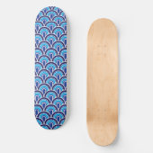 Skateboard motif rétro sans couture (Recto)