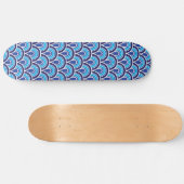 Skateboard motif rétro sans couture (Horz)