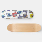 Skateboard Motif robotique (Horz)