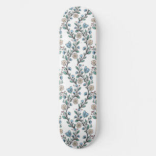 Skateboard Motif rococo