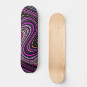 Skateboard Motif rose violet magenta (Recto)