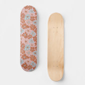 Skateboard Motif sans couture rétro (Recto)
