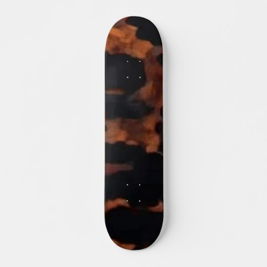 Skateboard Motif sans fil Tortoiseshell, Chic TortoiseShell (Devant)