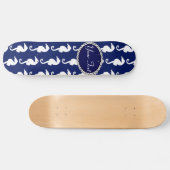 Skateboard Motif Seahorse (Horz)