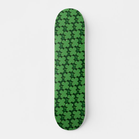 Skateboard Motif shamrock (Devant)