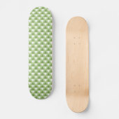 Skateboard Motif simple vert pastel (Recto)