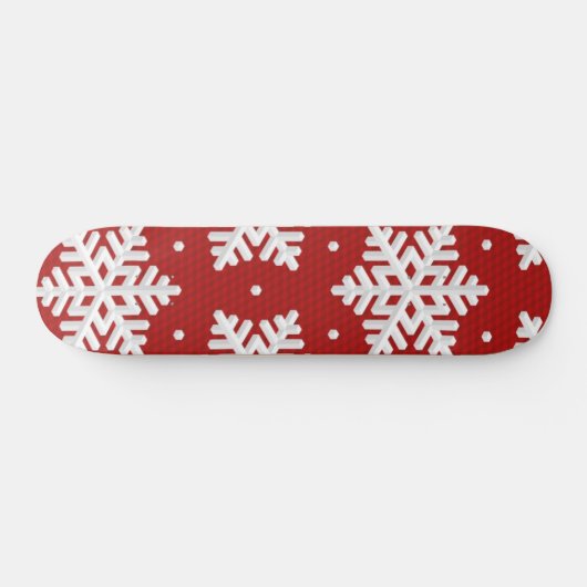Skateboard Motif Snowflake (Horz)