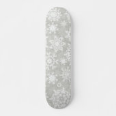Skateboard Motif Snowflake (Devant)