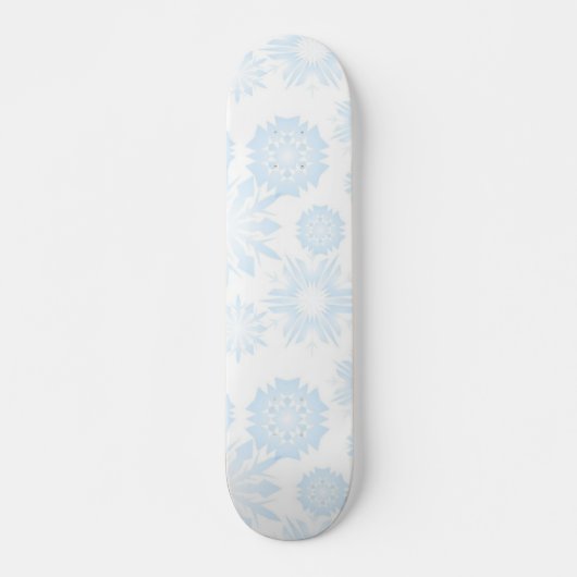Skateboard Motif Snowflake (Devant)