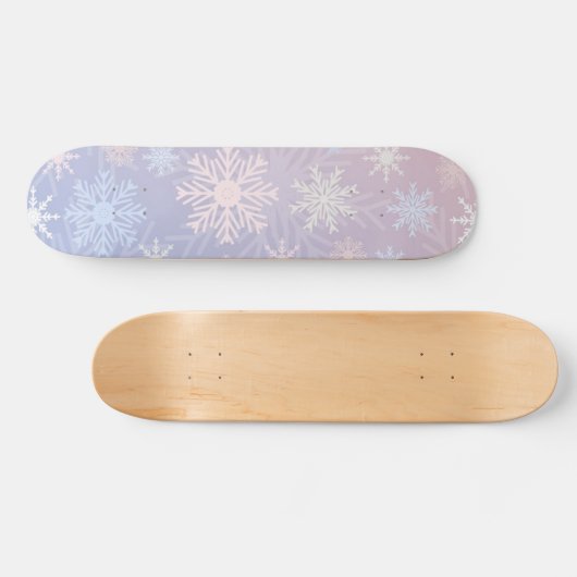 Skateboard Motif Snowflake (Horz)
