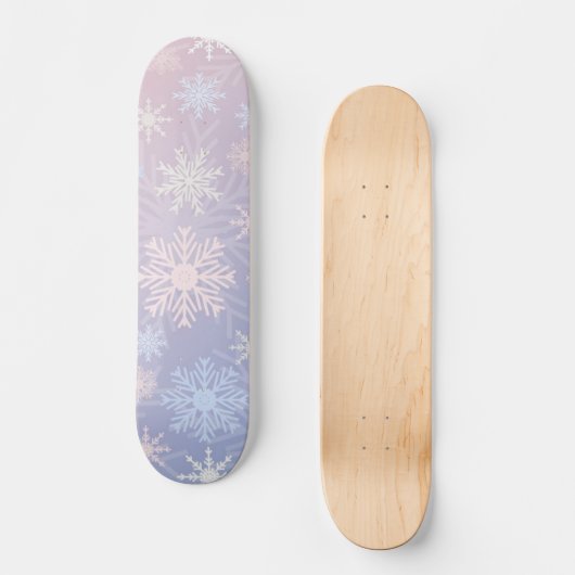 Skateboard Motif Snowflake (Recto)